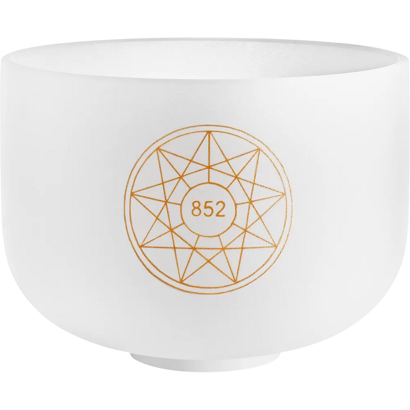 Meinl SOLCSB10-852 Sonic Energy Solfeggio Crystal Singing Bowl - 10" (Note G