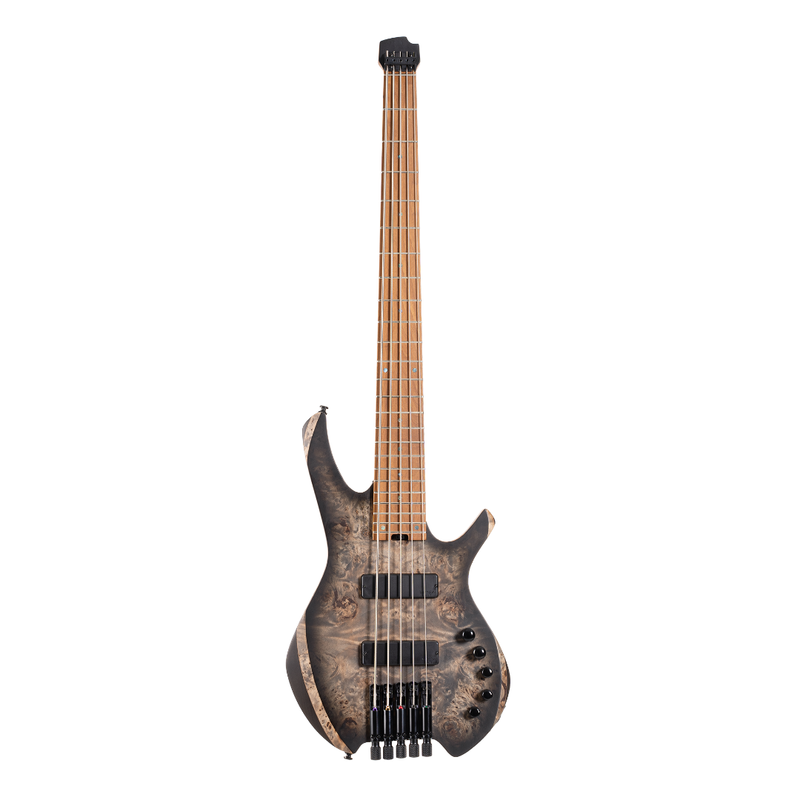 Cort SPACE 5 Headless 5-String Electric Basses (Star Dust Black)