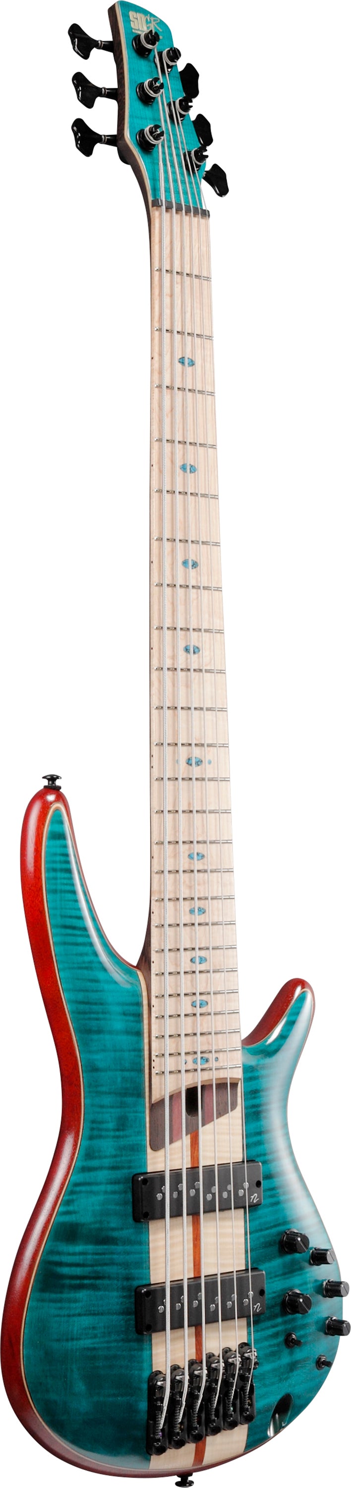 Ibanez SR1426BCGL SR Premium 6 Strings Electric Bass (Caribbean Green Low Gloss)