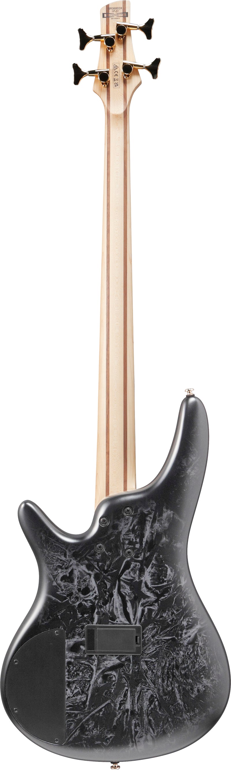 Ibanez SR300EDXBZM SR Standard Electric Bass (Black Ice Frozen Matte)