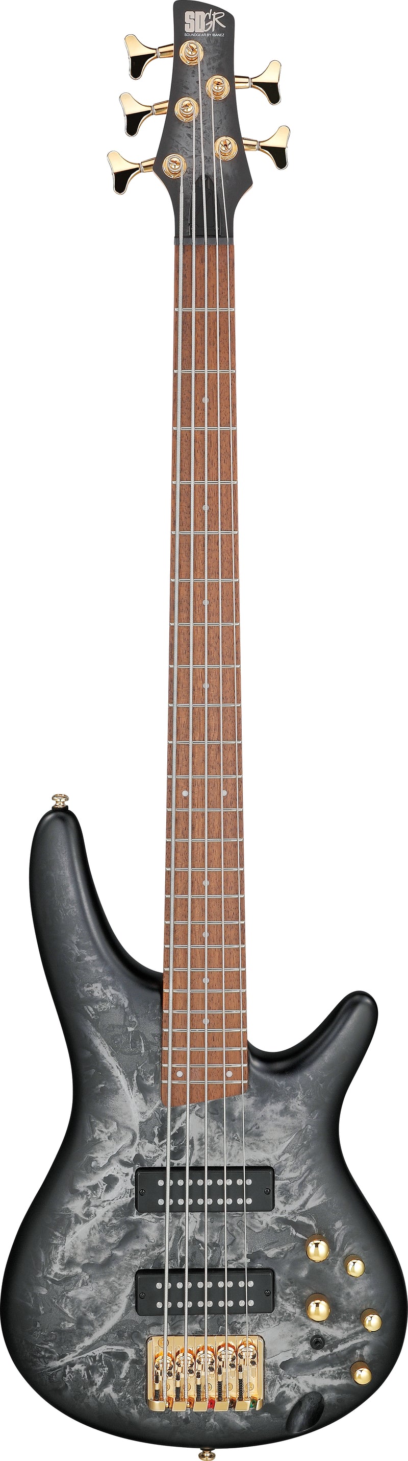 Ibanez SR305EDXBZM SR Standard 5 cordes basse électrique (Black Ice Frozen Matte)