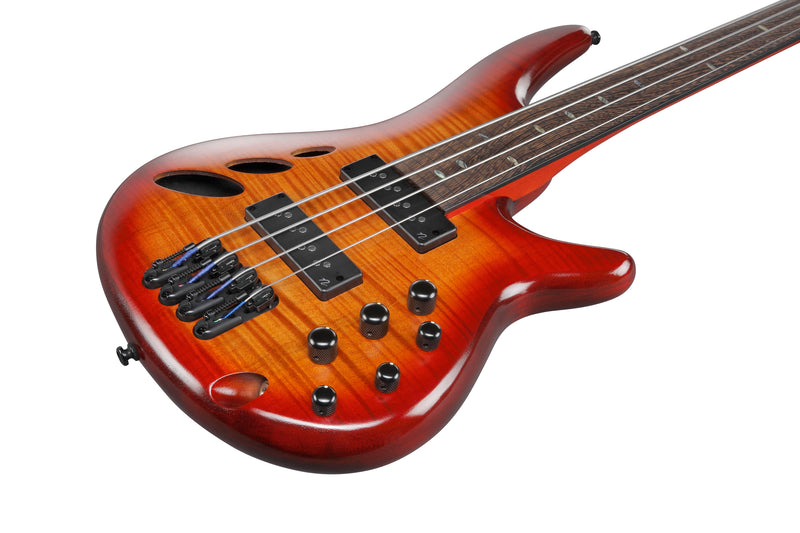Ibanez SRD900FBTL SR Bass Workshop Fretless Electric Bass (Brown Topaz Burst Low Gloss)