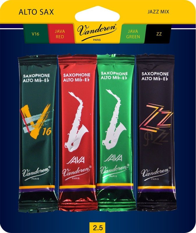 Vandoren SRMIXA25 Alto saxophone Reed Mix - 2.5