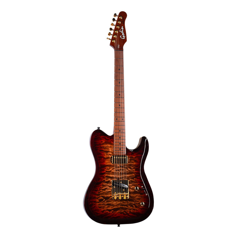 Godin Guitars ARTISAN TC Electric Guitars (Whiskey Burst)