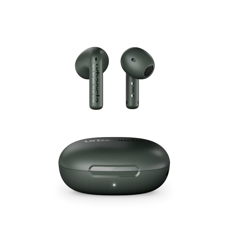 Urbanista SANTA MONICA Adaptive Noise Cancelling Earbuds (Pine Green)