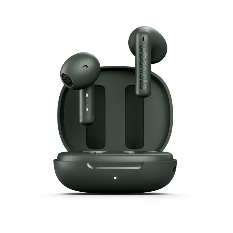 Urbanista SANTA MONICA Adaptive Noise Cancelling Earbuds (Pine Green)