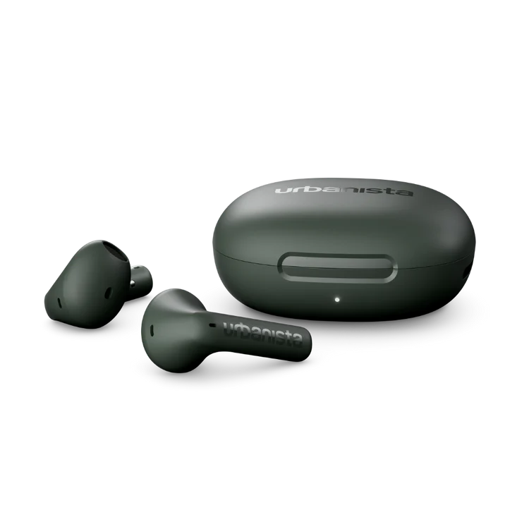 Urbanista SANTA MONICA Adaptive Noise Cancelling Earbuds (Pine Green)