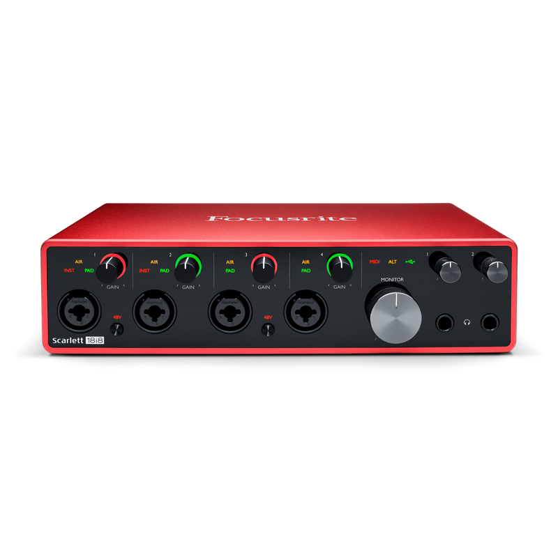 Focusrite SCARLETT 18i8 3RD GEN USB Audio Interface