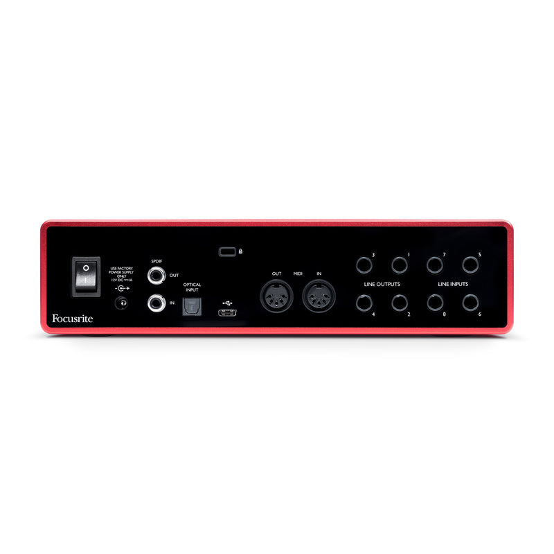 Focusrite SCARLETT 18i8 3RD GEN USB Audio Interface