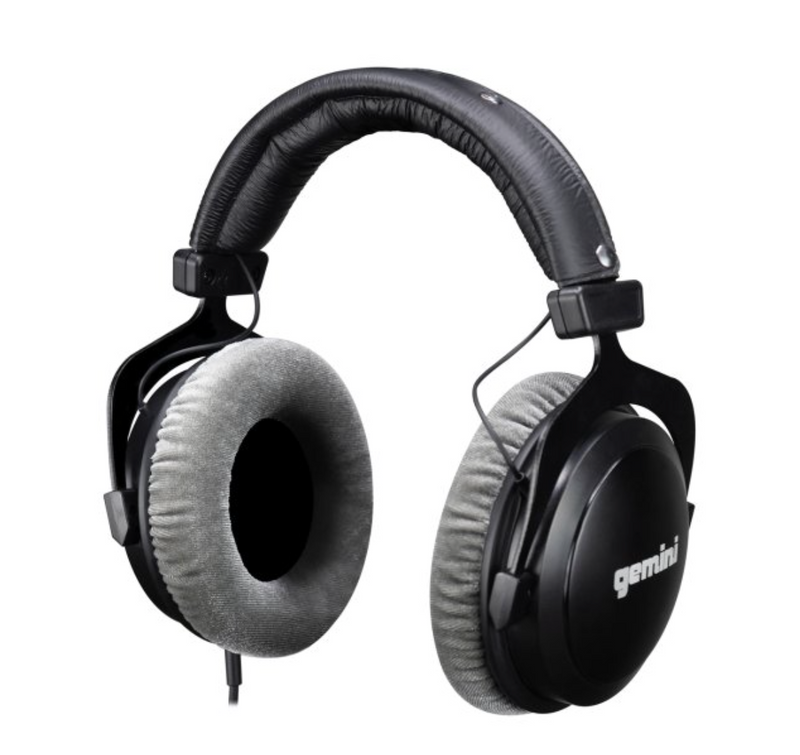 Gemini DJX-1000 Over Ear Professional Monitoring DJ Headphones