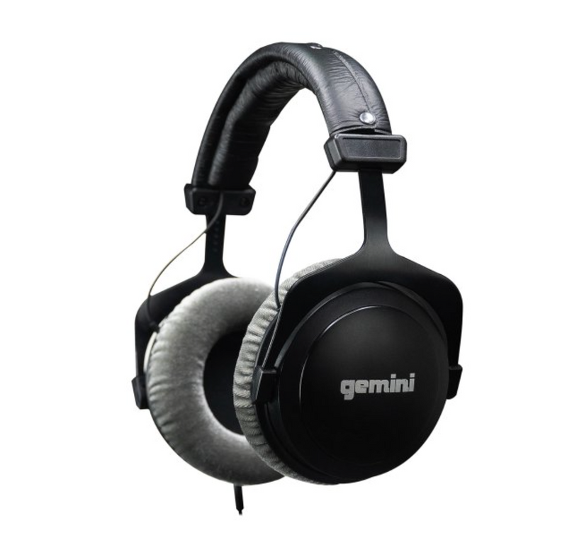 Gemini DJX-1000 Over Ear Casque DJ de monitoring professionnel 