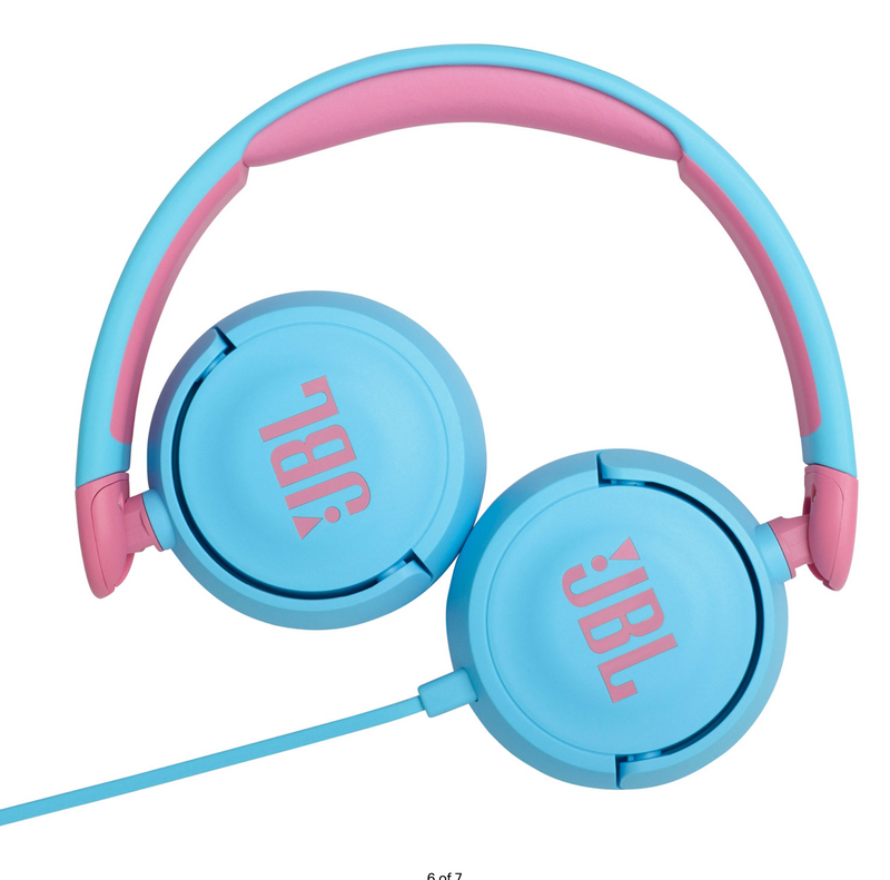 Écouteurs supra-auriculaires pour enfants JBL JR310 - Bleu