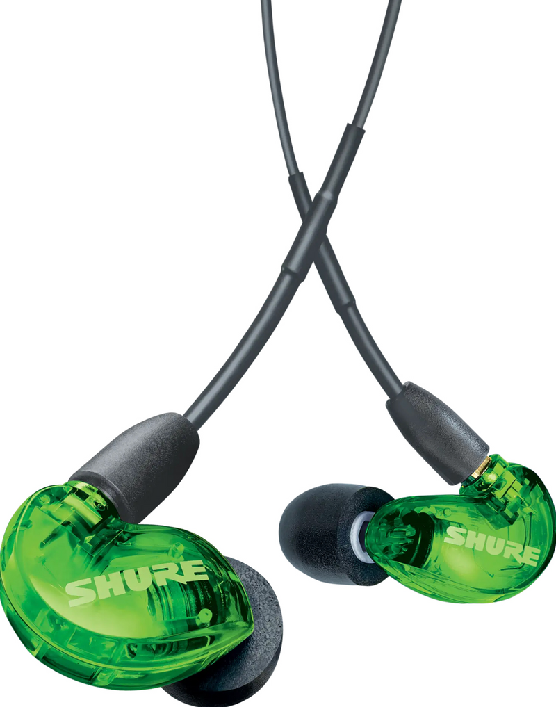 Shure SE215SPE-GR Pro Écouteurs à isolation phonique édition limitée (Vert)