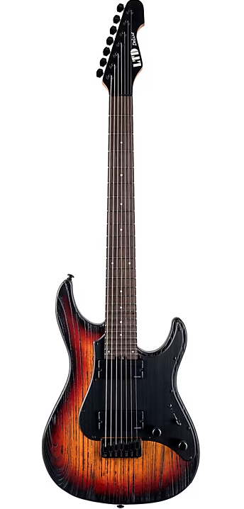 ESP SN-1007 7-String Electric Guitar (Fireblast)