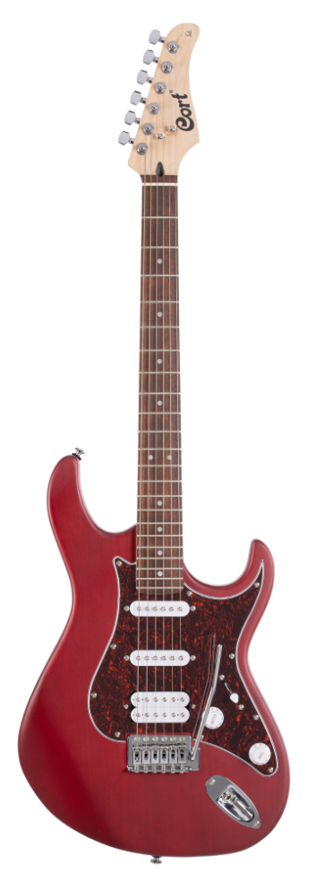 Cort G110-OPBC G-Series Electric Guitar (Open Pore Black Cherry)