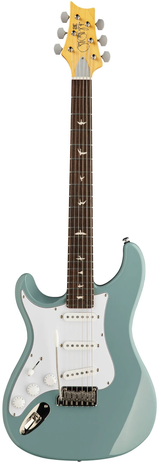 Guitare électrique à gauche (Bleu en pierre)