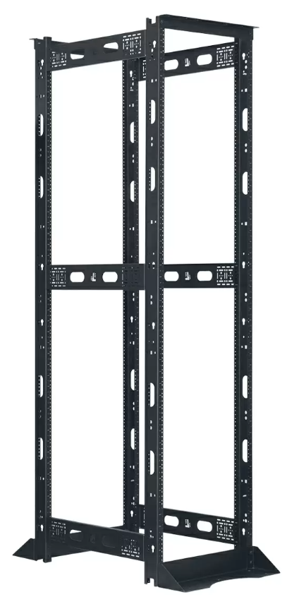 Lowell NR4P-4530 Four Post Networking Rack - 45U x 30"D