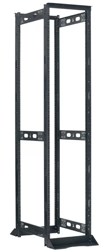 Lowell NR4P-5230 Four Post Networking Rack - 50U x 30"D