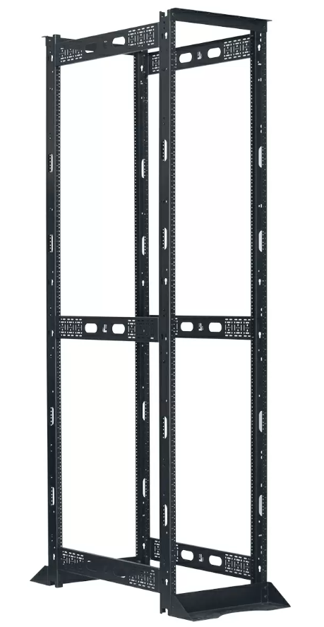 Lowell NR4P-5236 Four Post Networking Rack - 52U x 36"D