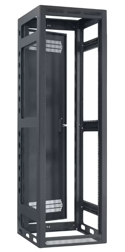 Rack AV Gangable LGR-4022 LOWELL avec porte arrière - 40U x 22 "D