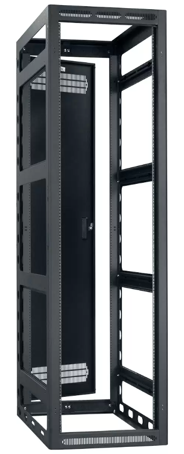 Lowell LGR-4432 Gangable AV Rack with Rear Door - 44U x 32"D