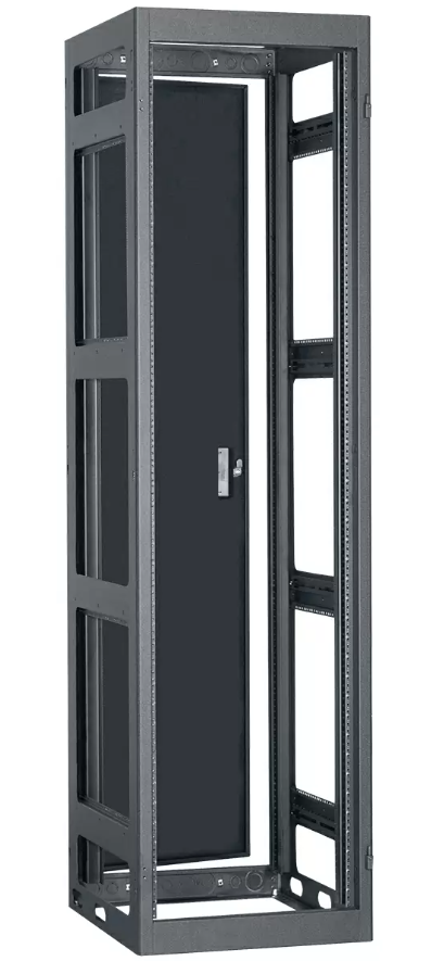 LOWELL LGNR-4432 Rack Gangable AV avec porte arrière - 44U x 32 "D