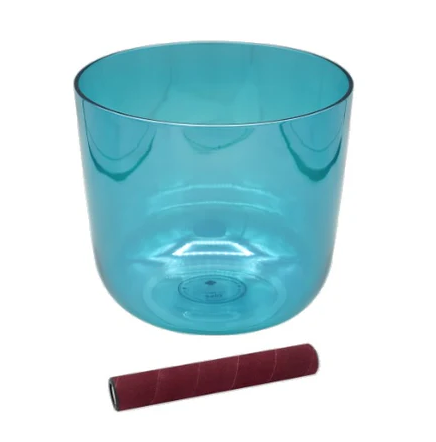 Sela Infinity Crystal Singing Bowl (Cyan) - 5,75 '