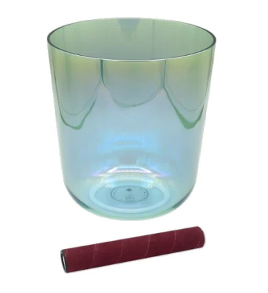 Sela INFINITY Crystal Singing Bowl (Turquoise) - 6"