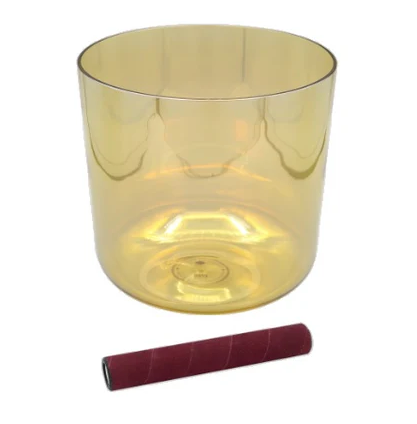 Sela INFINITY Crystal Singing Bowl (Yellow) - 6.25"