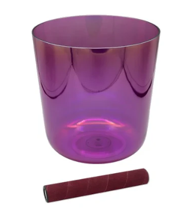 Sela INFINITY Crystal Singing Bowl (Magenta) - 6.75"