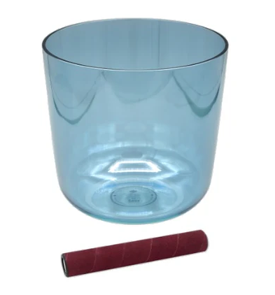 Sela INFINITY Crystal Singing Bowl (Blue) - 5.5"