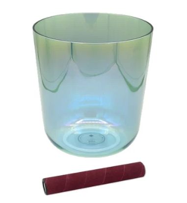 Sela INFINITY Crystal Singing Bowl (Turquoise) - 6"