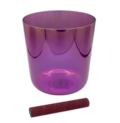 Sela INFINITY Crystal Singing Bowl (Magenta) - 6.75"