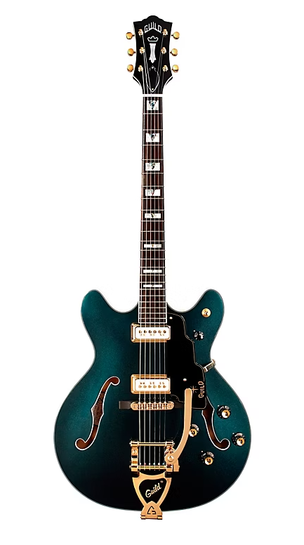 Guild Starfire VI Semi Hollow Body Guitar (Sherwood Green)