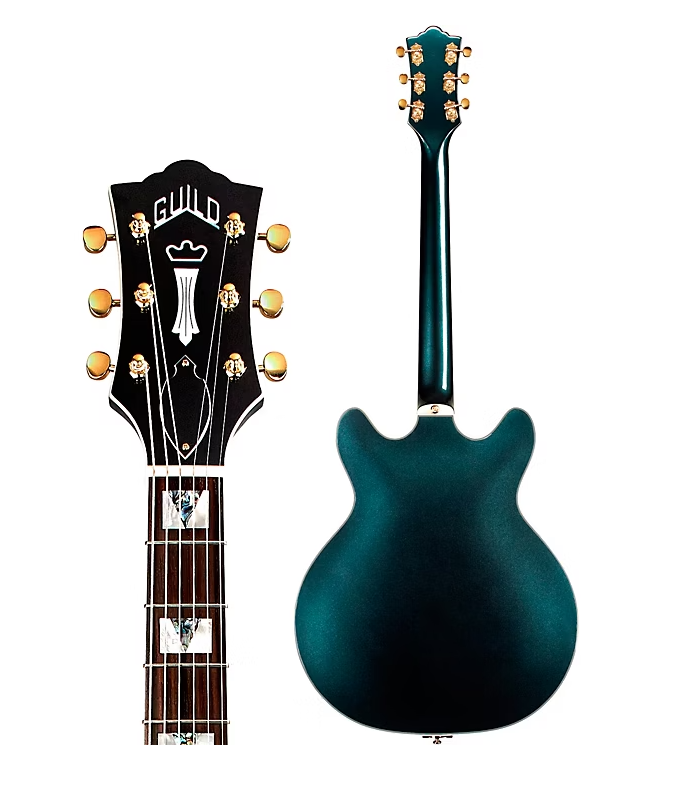 Guild Starfire VI Semi Hollow Body Guitar (Sherwood Green)