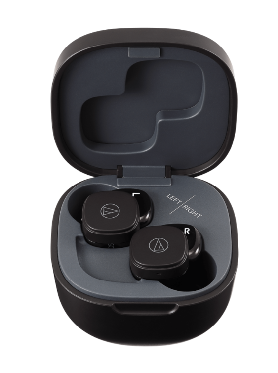 Audio-Technica ATH-SQ1TWBK Wireless In-Ear Headphones (Black)