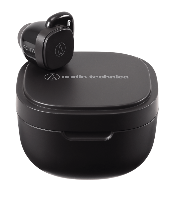 Audio-Technica ATH-SQ1TWBK Wireless In-Ear Headphones (Black)