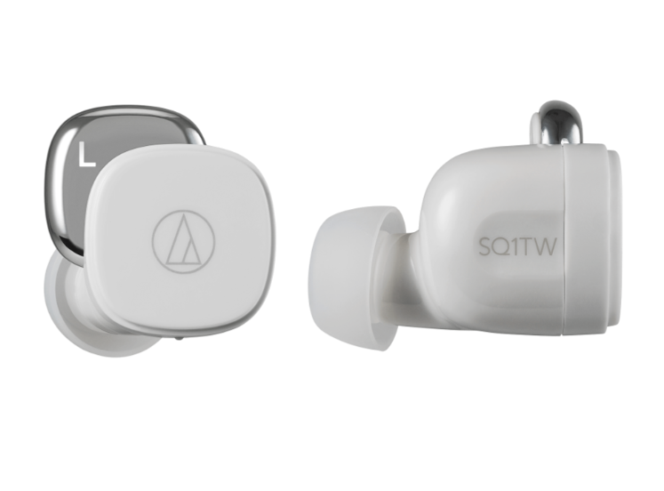 Audio-Technica ATH-SQ1TWWH Wireless In-Ear Headphones (White)