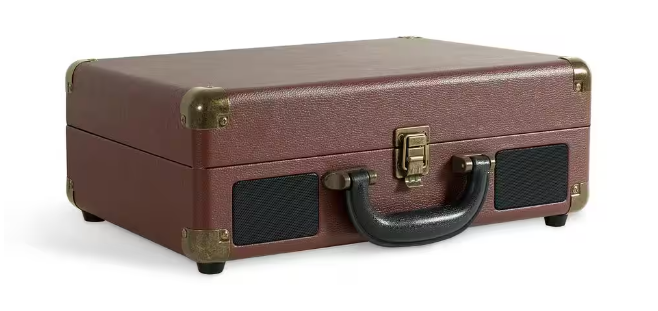 Victrola VSC-400SB-DBR Journey Bluetooth Suitcase Turntable (Dark Brown)