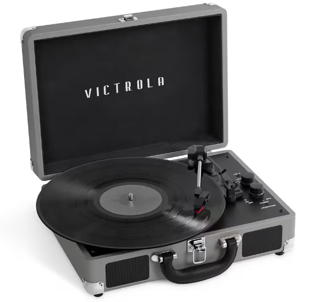 Victrola VSC-400SB-NWG Journey Bluetooth Suitcase Turntable (New Grey)