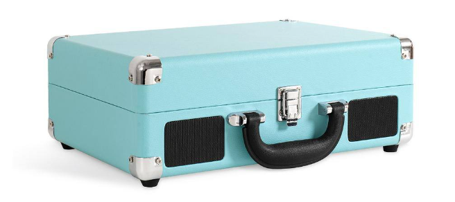 Victrola VSC-400SB-TRQ Journey Bluetooth Suitcase Turntable (Turquoise)