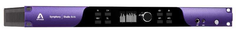 APOGEE Symphony-Studio-8x16 Interface audio USB-C avec 8 micro / ligne au niveau de la ligne × 16