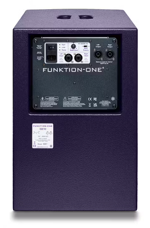 Funktion-One SB10A Compact Amplified Bass Loud Speaker