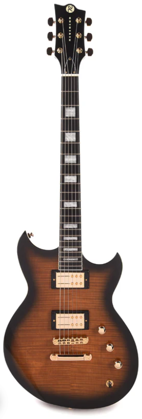 Reverend SENSEI RA Electric Guitar (Tobacco Burst Flame Maple)