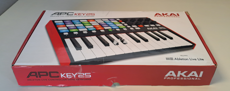 Akai APCKEY25MK2 Ultra-Portable All-In-One Ableton Live Controller - 25 Keys (DEMO)