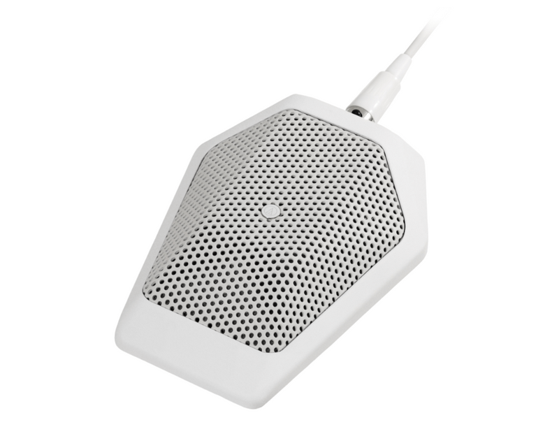 Audio-Technica U851RWB Cardioid Condenser Boundary Microphone (White)