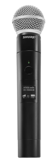 Shure MXW2X/SM58-Z10 Wireless Handheld Transmitter with SM58 Cardioid Capsule