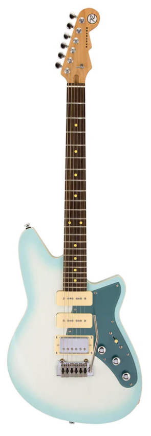 Reverend SIX GUN HPP Electric Guitar (Chronic Blue Burst)