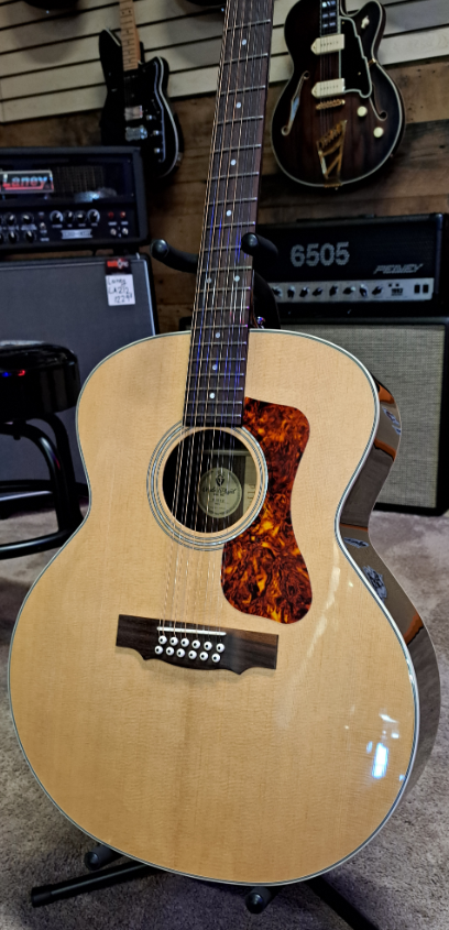 Guild WESTERLY F-1512 12-String Jumbo Acoustic Guitar (Natural Gloss) (DEMO)