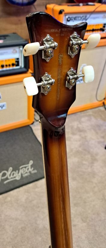 Hofner HCT-500/1 Contemporary Series Violin Bass with CGC-VB Hard Case (Sunburst) (DEMO)